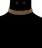 Stone Metal Choker