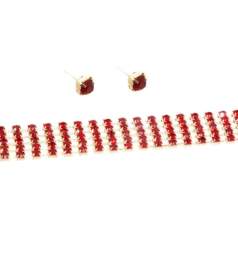 Stone Metal Choker