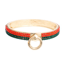 Load image into Gallery viewer, Designer Style Gold Slim Hinge Bracelet
