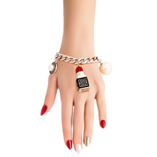 Load image into Gallery viewer, Luxury Designers Charms Silver Bracelet
