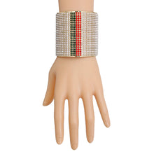 Load image into Gallery viewer, Designer Stripe 2.5 inch Cuff
