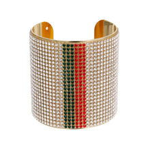Load image into Gallery viewer, Designer Stripe 2.5 inch Cuff
