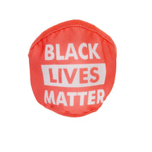 Load image into Gallery viewer, Coral Cotton BLACK LIVES MATTER Mask
