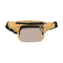 Load image into Gallery viewer, Rhinestone and Shiny Gold Patent Leather Fanny Pack
