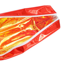 Load image into Gallery viewer, Red Shiny Transparent Cosmetic Pouch
