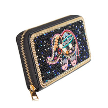 Cargar imagen en el visor de la galería, Elephant Beaded Wallet
