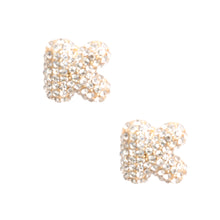 Load image into Gallery viewer, Letter K Rhinestone Studs
