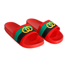 Load image into Gallery viewer, Size 7 Red Stripe Slide
