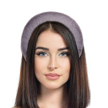 Load image into Gallery viewer, Gray Fur Headband
