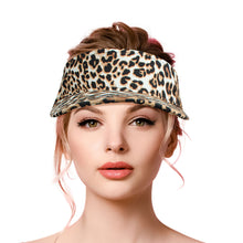 Load image into Gallery viewer, Leopard Visor Hat
