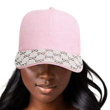 Cargar imagen en el visor de la galería, Hat Pink Monogram Bling Baseball Cap for Women
