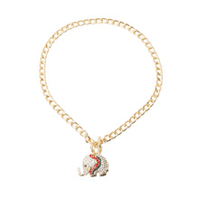 Load image into Gallery viewer, Rhinestone Elephant Toggle Necklace
