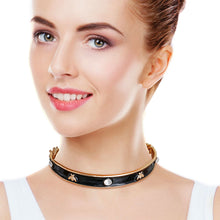 Load image into Gallery viewer, Black Bee Casting Choker
