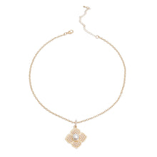 Load image into Gallery viewer, Pearl Luxury French Designer Flower Necklace
