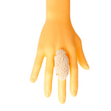 Cream Pearl Elongated Ring