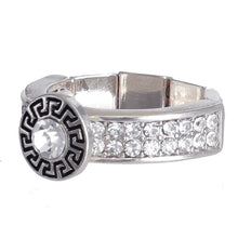 Load image into Gallery viewer, Designer Accent Silver Ring
