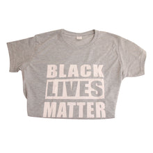 Load image into Gallery viewer, Gray XX-Large BLACK LIVES MATTER Shirt
