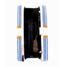Load image into Gallery viewer, Blue Bling $10K Rectangle Clutch
