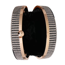 Load image into Gallery viewer, Black Bling US Coin Luxury Clutch
