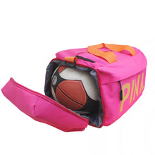 Cargar imagen en el visor de la galería, Fuchsia Canvas Travel Duffel
