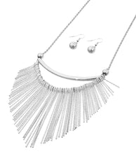 Load image into Gallery viewer, Bar Metal Necklace Set
