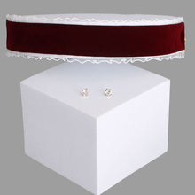 Load image into Gallery viewer, Dozen Burgundy Velvet with Lace Chokers
