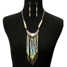 Load image into Gallery viewer, Bead Drop Necklace Set
