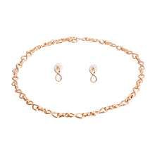 Load image into Gallery viewer, Gold Infinity Link Necklace
