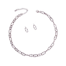 Load image into Gallery viewer, Silver Metal Anchor Chain
