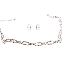 Load image into Gallery viewer, Silver Metal Anchor Chain
