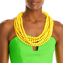 Load image into Gallery viewer, Mustard Bubble Gum Bead Set
