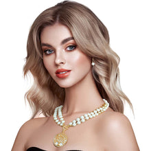 Load image into Gallery viewer, Matte White Tree of Life Necklace
