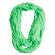 Load image into Gallery viewer, Bright Green Infinity Scarf
