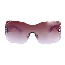 Load image into Gallery viewer, Purple Rimless Butterfly Sunglasses
