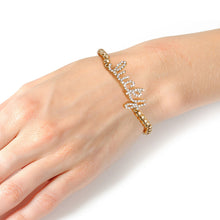 Load image into Gallery viewer, Gold Ball Bead Lucky Bracelet
