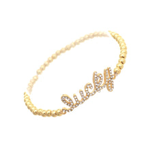 Load image into Gallery viewer, Gold Ball Bead Lucky Bracelet
