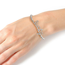 Load image into Gallery viewer, Silver Ball Bead Lucky Bracelet

