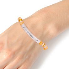 Load image into Gallery viewer, Yellow Follow your Heart Bracelet
