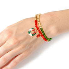 Cargar imagen en el visor de la galería, 2 Pcs Xmas Wreath Bracelet
