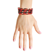 Load image into Gallery viewer, Red  Buffalo Magnetic Bracelet
