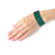 Load image into Gallery viewer, Green Buffalo Plaid Bracelet
