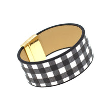 Load image into Gallery viewer, White Buffalo Plaid Bracelet
