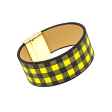 Cargar imagen en el visor de la galería, Yellow Buffalo Plaid Bracelet
