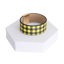 Cargar imagen en el visor de la galería, Yellow Buffalo Plaid Bracelet
