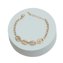 Load image into Gallery viewer, Gold Mariner Chain Bracelet
