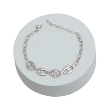Load image into Gallery viewer, Silver Mariner Chain Bracelet
