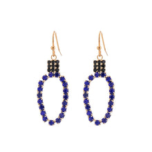 Load image into Gallery viewer, Blue Xmas Light Earrings
