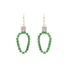 Load image into Gallery viewer, Light Green Xmas Light Earrings
