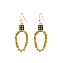 Load image into Gallery viewer, Yellow Xmas Light Earrings
