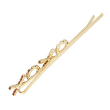 Cargar imagen en el visor de la galería, Gold XOXO Bobby Pin
